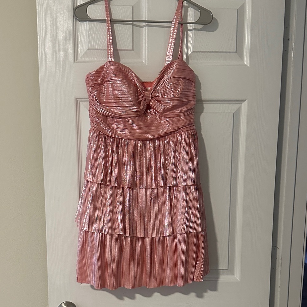 Honey and Rosie Coral Dress